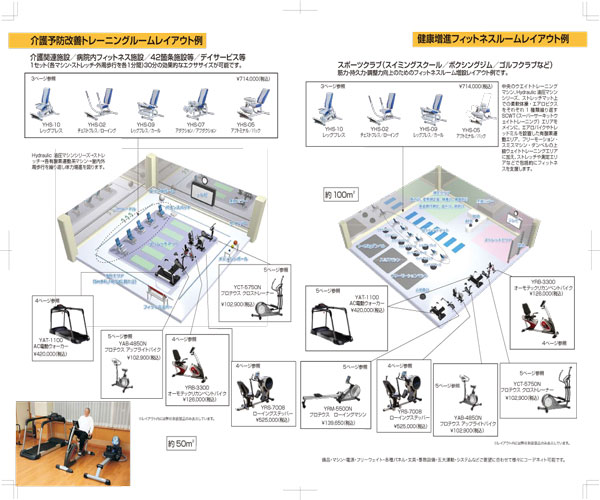 リハビリ・高齢者用マシン ルームランナー・フィットネス器具 e-bodyfitness